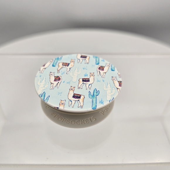 PopSockets Llama Cactus Phone Grip - Picture 4 of 8